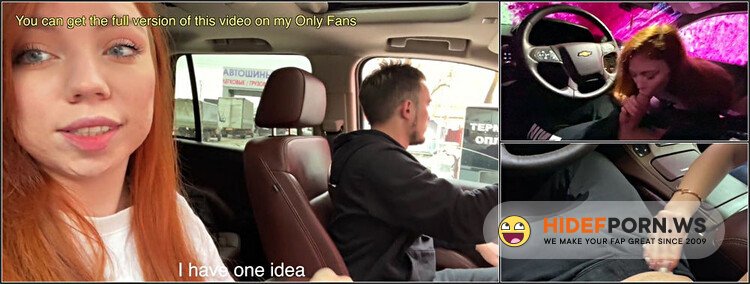 ModelsPorn - While We Were At The Car Wash, a Russian Girlfriend Sucked My Dick! We Were Noticed [FullHD 1080p]