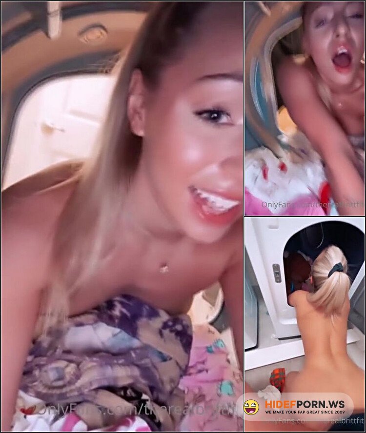 Onlyfans - Therealbrittfit Washing Machine Sextape Video Leaked [HD 720p]