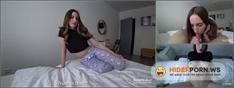ModelsPorn - The Game Of Truth Or Dare With A Stepsister Turned Into Fucking - Anny Walker [FullHD 1080p]