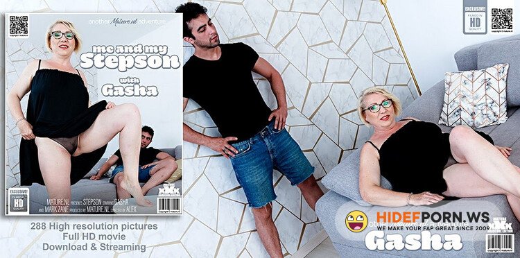 Mature.nl / Mature.eu - Gasha (47) & Mark Zane (28) - Young guy seducing his stepmom Gasha while his dad is at work [Full HD 1080p]