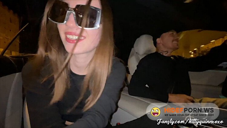 ModelsPorn - PUBLIC FUN In Our Car With Devils Kos - Kate Quinn [FullHD 1080p]