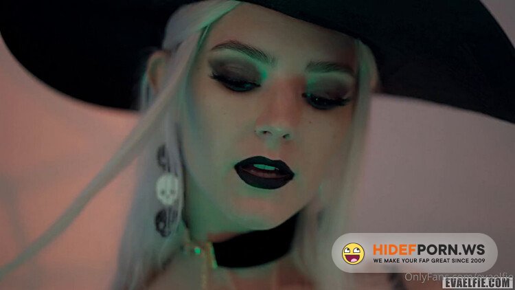 Onlyfans - Eva Elfie Halloween Witch Sex Tape BG Video Leaked [FullHD 1080p]