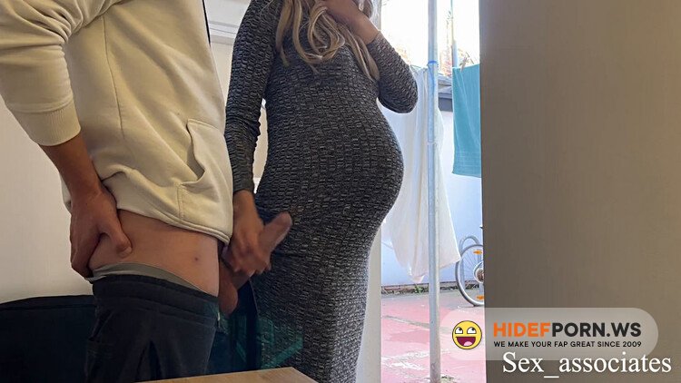 ModelsPorn - Publick Dick Flashing. I Pull Out My Dick In Front Of a Young Pregnant Neighbour And She Made Me Cum [FullHD 1080p]