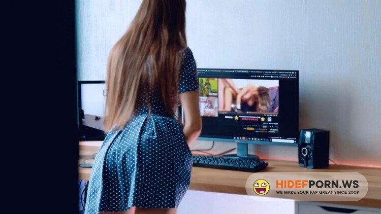 ModelsPorn - Caught My Schoolgirl Stepsis Watching Porn And Came On Her Face [FullHD 1080p]