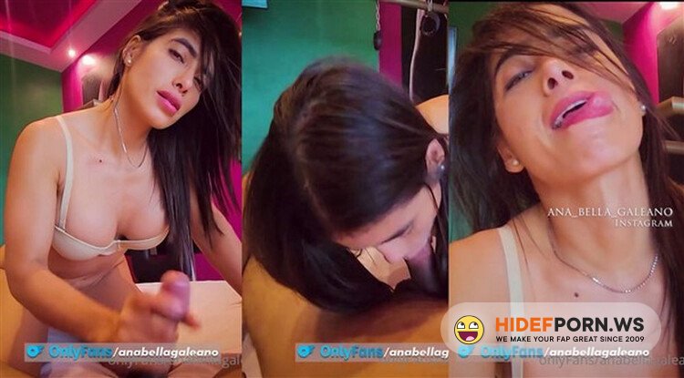 Onlyfans - Anabella Galeano POV Lingerie Blowjob Cum Swallow Video Leaked [UltraHD 2K 1350p]