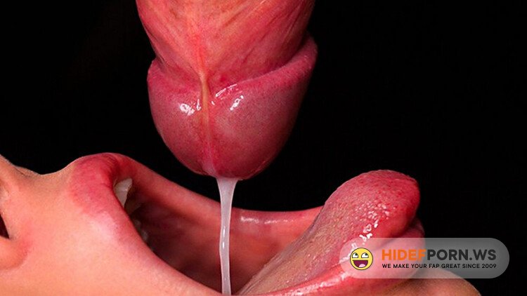 ModelsPornorg - CLOSE UP: BEST Milking Mouth For Your DICK! Sucking Cock ASMR, Tongue And Lips BLOWJOB [FullHD 1080p]