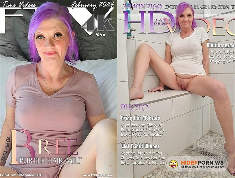 FTVMilfs - Bree - Purple Hair Milf [2024/SD]