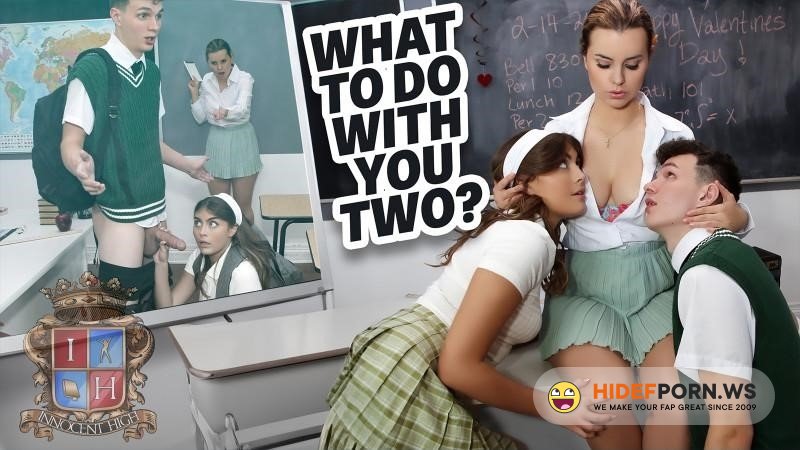InnocentHigh - Selina Bentz, Jessie Rogers - My Teachers Horny Intervention [2024/4K]