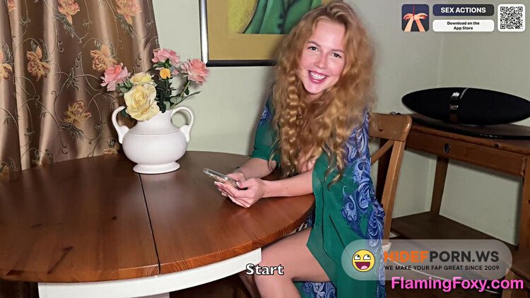 ModelsPornorg - Flaming Foxy - Redhead Teen Do Insane Blow In Pool [FullHD 1080p]