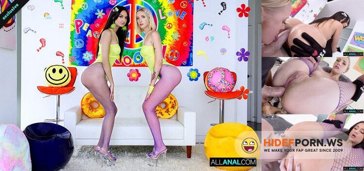 AllAnal.com - Marilyn Johnson and Eliza Ibarra - Eliza and Marilyn Sharing A Dick Up Their Asses [HD 720p]