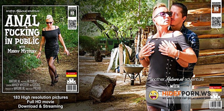 Mature.nl / Mature.eu - Mandy Mystery (EU) (48) & Costas (41) - MILF Mandy Mystery loves fucking outside with a stranger [Full HD 1080p]