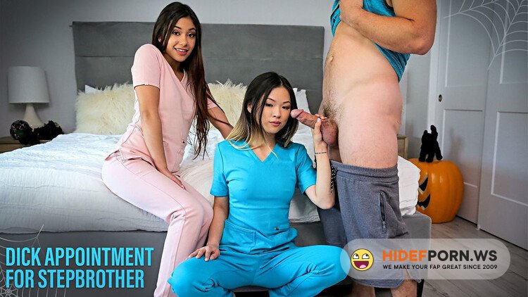 BrattySis - Lulu Chu & Xxlayna Marie - Dick Appointment For Stepbrother [HD 720p]