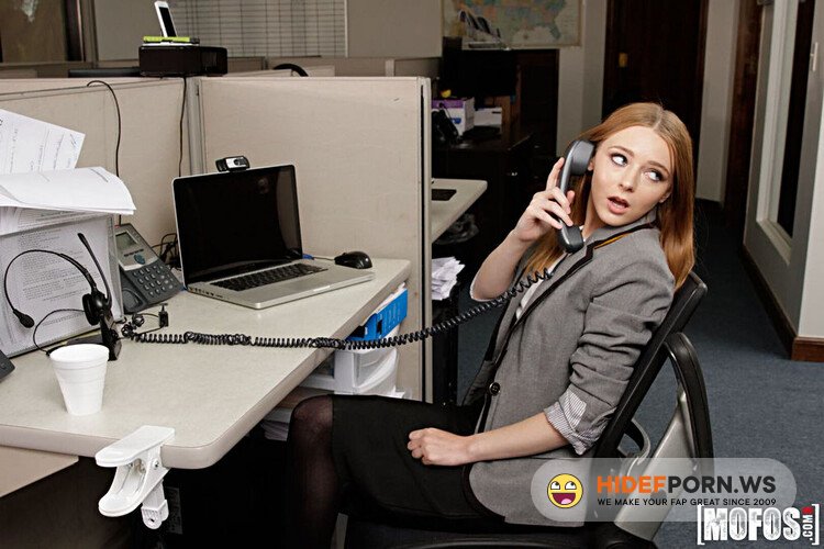 PervsOnPatrol / Mofos - Ava Hardy - Sexy Secretary's Secret Cam Work [Full HD 1080p]