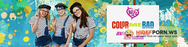 TeamSkeet / BFFS - Lily Glee & Jewelz Blu & Allie Addison - Color Me Bad [Full HD 1080p]