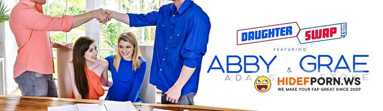 TeamSkeet / DaughterSwap - Abby Adams & Grae Stoke - Dads Divide The Daughter Swap Equation [HD 720p]