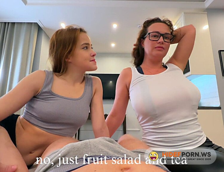 ModelsPornorg - Oksana Katysheva - Hot Mommy With Massive Boobs Her Stepson And His Cute Girlfriend 18 Year Old Nicole! [FullHD 1080p]