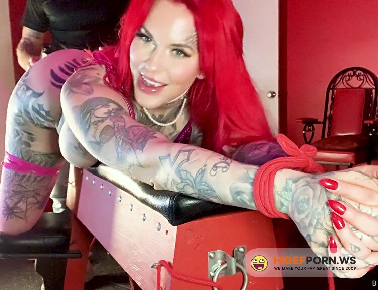 ModelsPorn - Cute Redhead Drilled Hard In A Dungeon And Gets Huge Load In Her Face [FullHD 1080p]