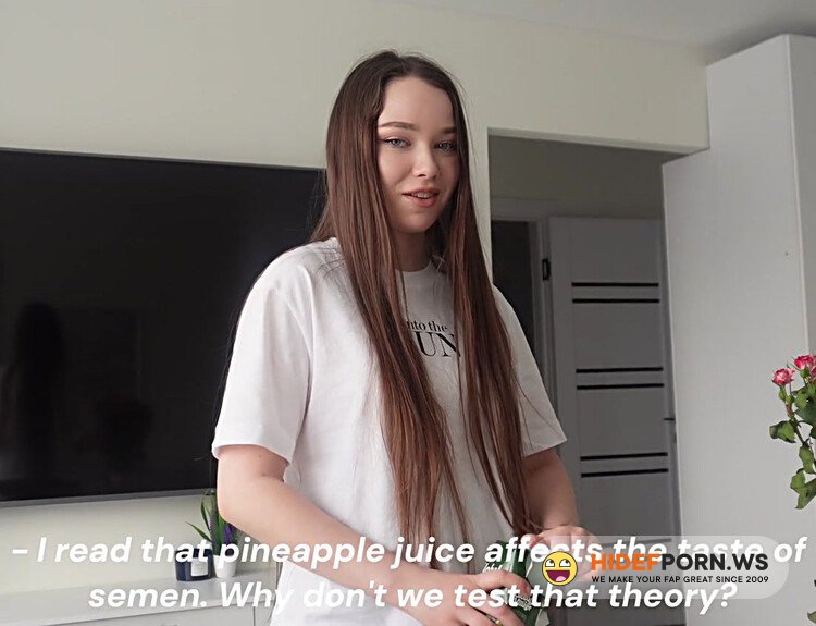 ModelsPorn - Stedsosteren Besluttede Sig For At Se, Om Ananasjuice Pavirker Smagen Af S?d - Valeria Sladkih [FullHD 1080p]