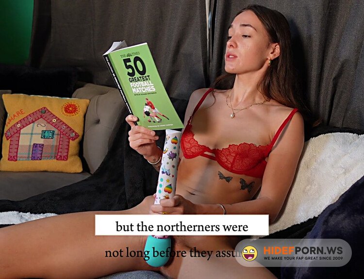 ModelsPorn - Hysterical Literature: Trying Not To Cum Using My Vibrating Wand [FullHD 1080p]