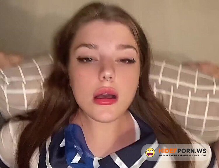 DollySkyXXX - Dolly Sky - Rough Fuck For Cute Girl In School Uniform Missionary [FullHD 1080p]