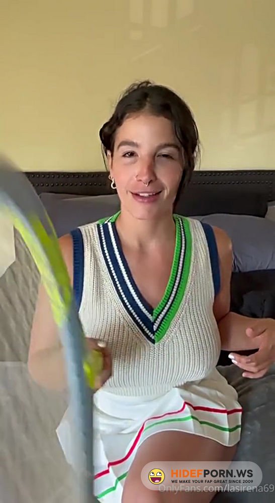 Onlyfans - LaSirena69 Fucking Tennis Coach Video Leaked [HD 848p]