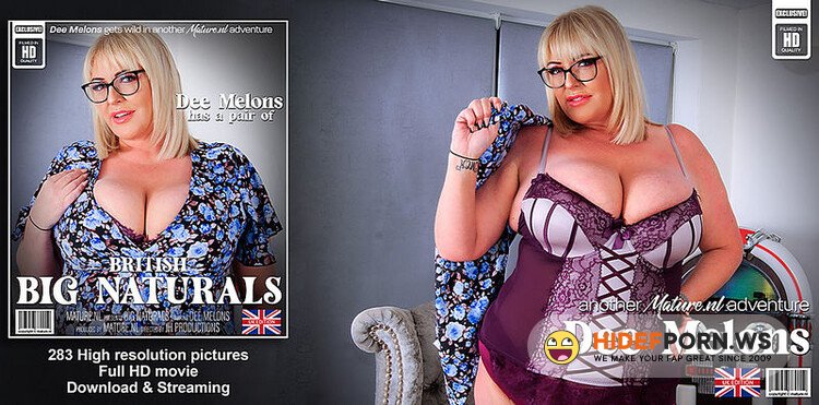 Mature.nl - BBW Dee Melons Is a British MILF With Big Natural Saggy Tits And a Big Ass Who Is Horny As Hell: Dee Melons (EU) (37) [FullHD 1080p]