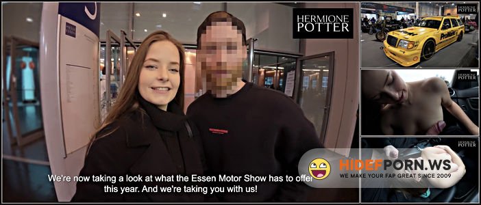 PornHub/Onlyfans - Hermione Potter - Vlog Aus Deutschland - Ich Bekomme Einen RIESEN Facial Nach Der Essen Motor Show [FullHD 1080p] - 2025