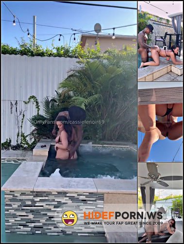 Onlyfans - Cassie Lenoir Poolside BBC Sex Tape [SD 1080p] - 2025
