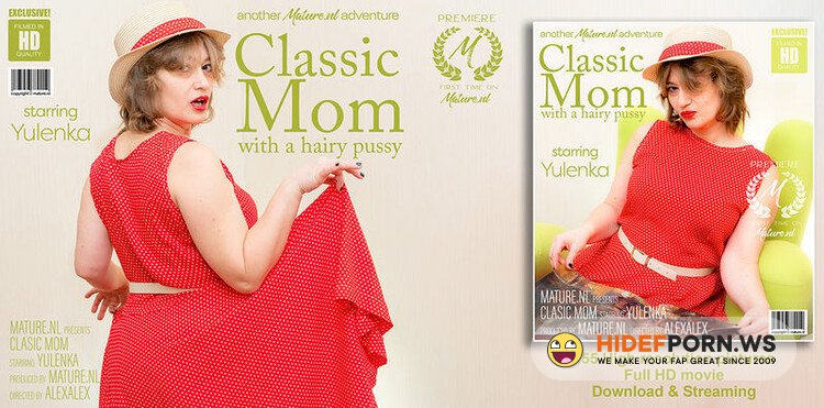 Mature.nl/Mature.eu - Yulenka 45 : Classic Mom Playing With Her Unshaved Pussy [FullHD 1080p]