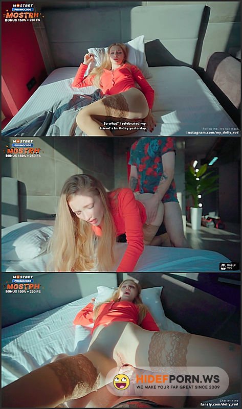 PornHub - Stepsister Woke Up After a Party With An Anal Plug In Her Ass - Dolly Rud [FullHD 1080p] - 2025