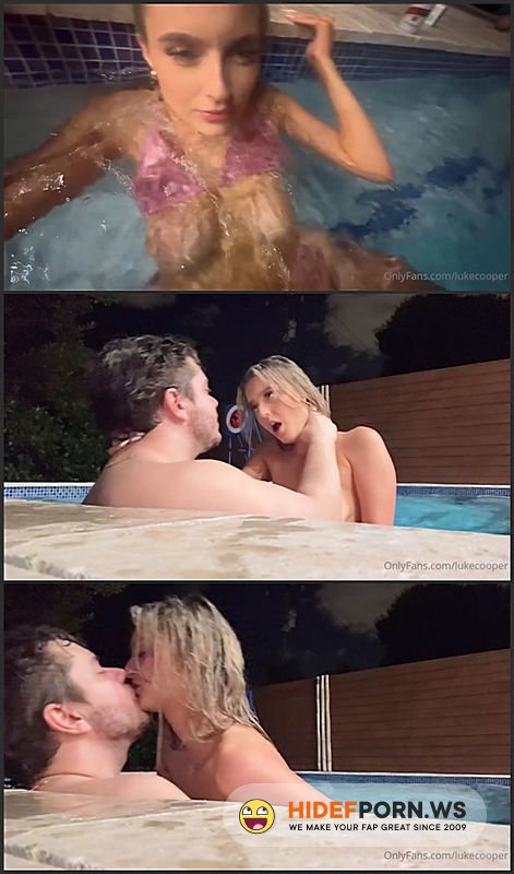 Onlyfans - Csblondebombshell Pool Sex With Luke Cooper [HD 720p] - 2025