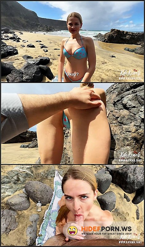 PornHub - I Fucked a Girl With a Luxurious Ass On The Beach - CUM ALL OVER HER BOOTY - Kate Kravets [FullHD 1080p] - 2025