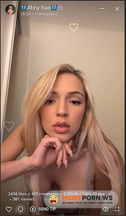 - Abby Rao, Thicc Blonde Teasing Her Hot Body In The Bathroom Live Stream Video Leaked [SD 720p] - 2025