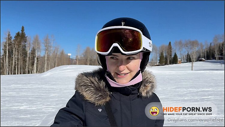 Onlyfans - Eva Elfie – Creampie In Snow Mountains [FullHD 1080p] - 2025