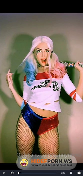 Onlyfans/ManyVids - Sunny Ray @sunnyrayxo  Harley Quinn Pussy Play [SD 2280p] - 2025