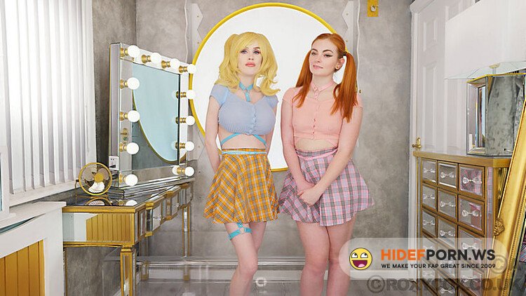 Onlyfans/ManyVids - Roxy Cox And Lola Rose – Breathplay Daddy Fucks Shy Girls Throat [UltraHD 4K 2160p] - 2025
