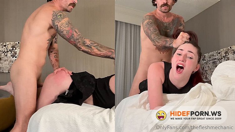 Onlyfans - Domina Doxy  Creampie Sextape With The Flesh Mechanic [FullHD 1080p] - 2025