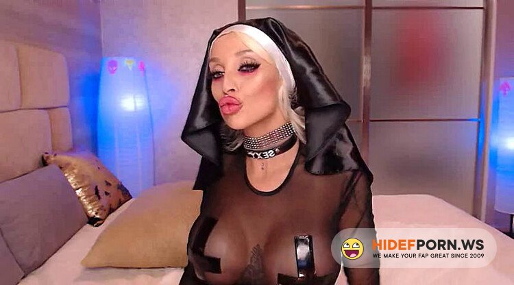 Onlyfans/ManyVids - LoraFlower  Nun Fetish Pussyfuck [SD 480p] - 2025