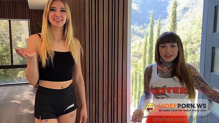Onlyfans/ManyVids - Tiger Lilly And Haley Reed  Hooters Home Delivery POV BGG 3Some [HD 720p] - 2025