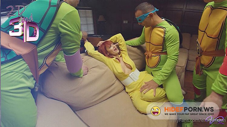 Onlyfans/Fansly - Eliselondon  20250507 If Your a TMNT Fan Like Me Maybe It Was Always Your Fantasy [FullHD 1080p] - 2026