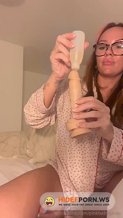 Onlyfans/Fansly - Pinkbabygxvip  202509197 Minute Anal Solo With My Dildo My Happy Place Cum [SD 1280p] - 2026