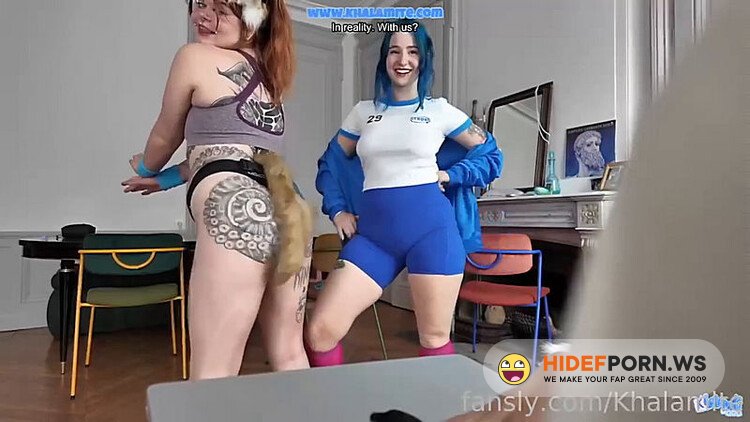 Onlyfans/ManyVids - Khalamite And Bestie Take Turns On His Cock 720p [HD 720p] - 2026