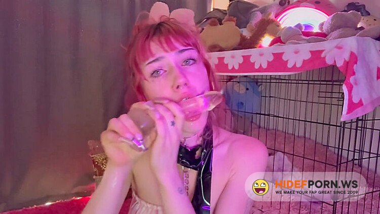 Onlyfans/Fansly - Schizobimb0 Rough Deepthroat With Her Pink Dildo 1080p [FullHD 1080p] - 2026