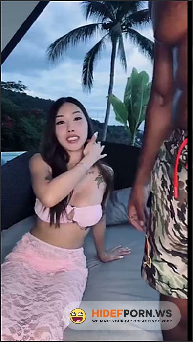 Onlyfans - Big Titty Asian Chick Fucks Bug Black Dick [SD 480p] - 2026