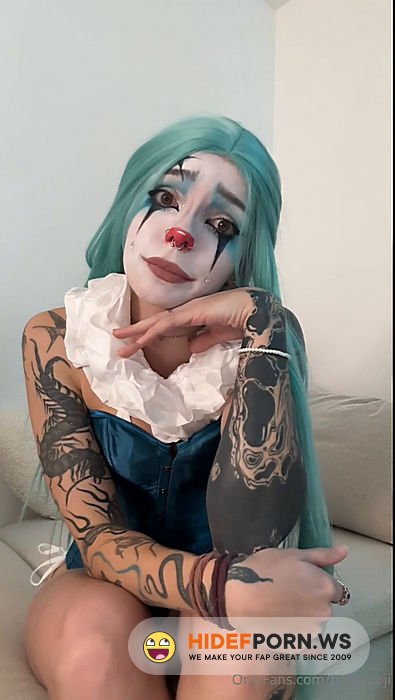 Onlyfans/Fansly - Babyfooji As Clown Girl Rides a Dildo 1440p [SD 1440p] - 2026