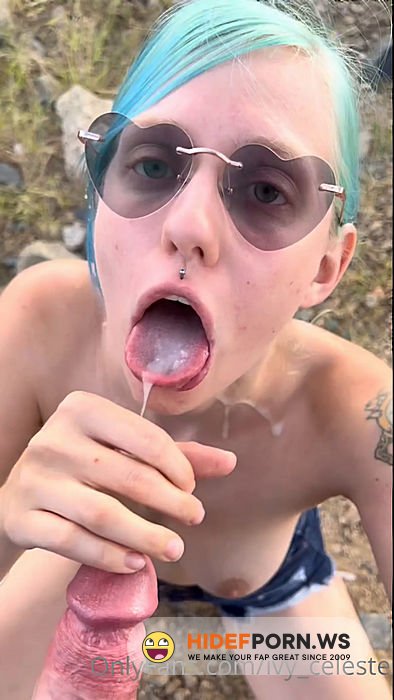 Onlyfans - Ivy Celeste Sucks a Dick Outdoors 1440p [SD 1440p] - 2026