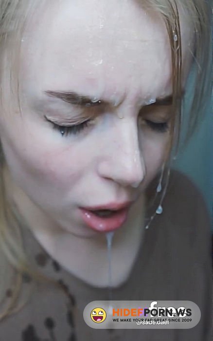 Onlyfans - This Blonde Is Getting Her Mouth Fucked With a Thick Cock And Taking a Huge Cumshot In The Face Bet The Poor Bastard Did Not Plan a Creamy Facial For The Day!  @sade Daer [SD 1150p] - 2026