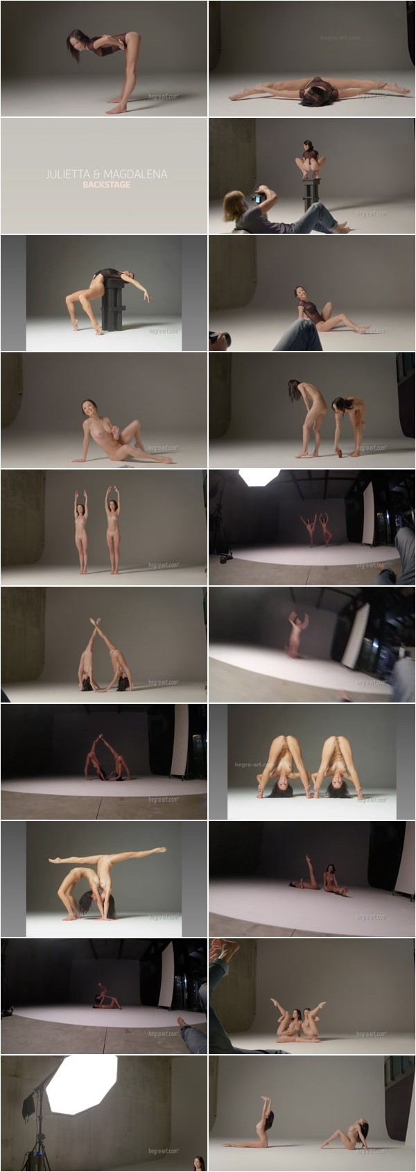 [Hegre-Art] Julietta & Magdalena - Backstage