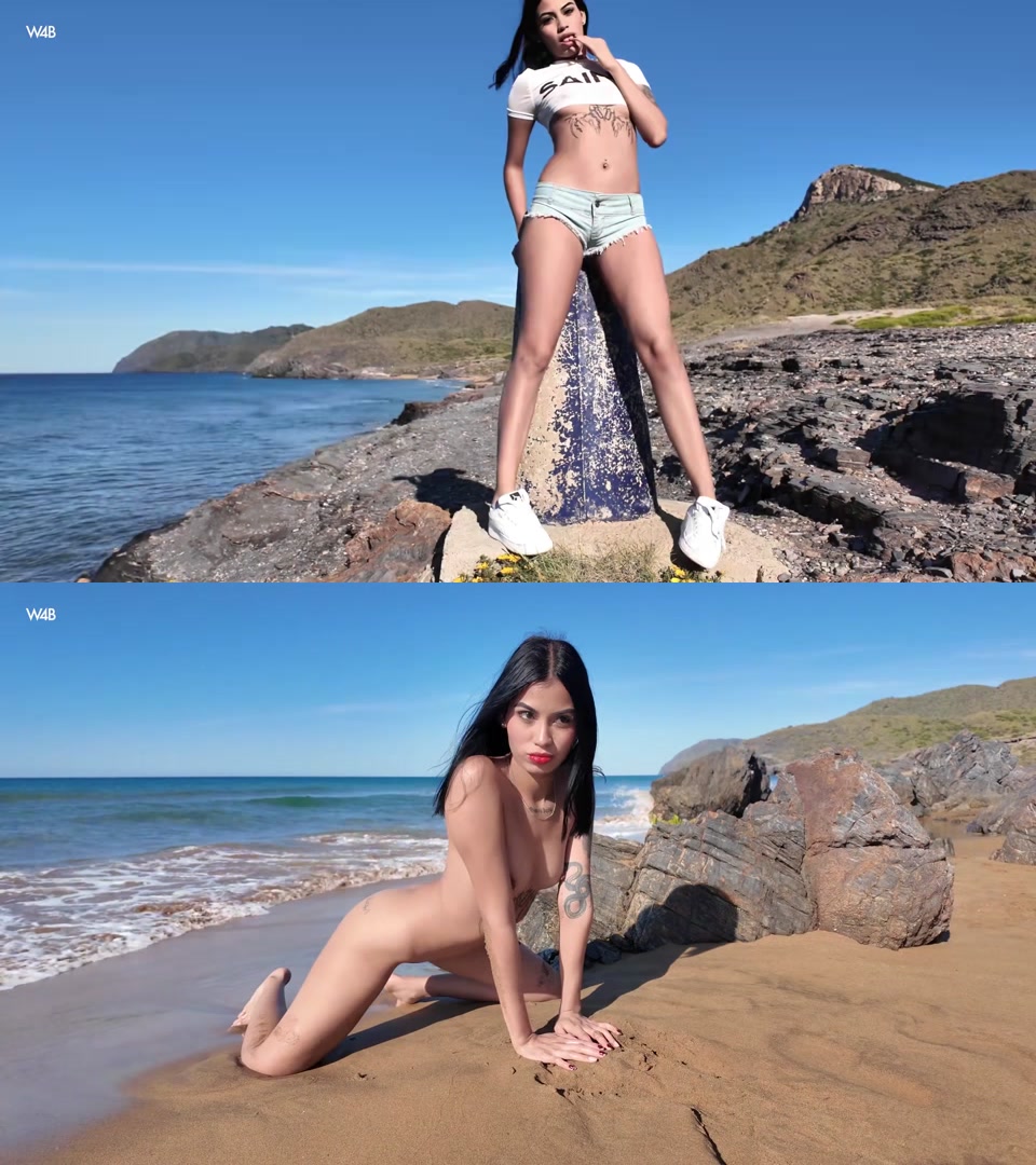 Watch4Beauty Sofia Lets Go To The Beach Backstage [FullHD 1080p]